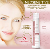 NEOSENSITIVE SABONETE FACIAL MOUSSE CLEANSER PELES SENSIVEIS COSMOBEAUTY