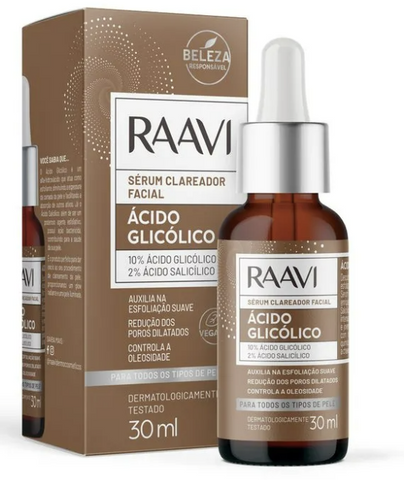 Serum Facial Clareador Acido Glicolico