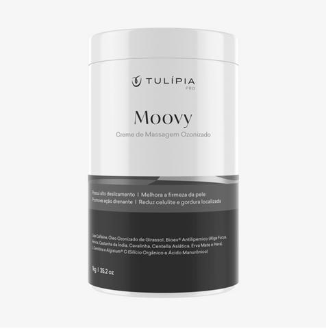 MOOVY CREME MASSAGEM OZONIO TULIPIA