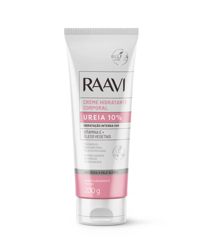 CREME HIDRATANTE CORPORAL UREIA 10% RAAVI 200G