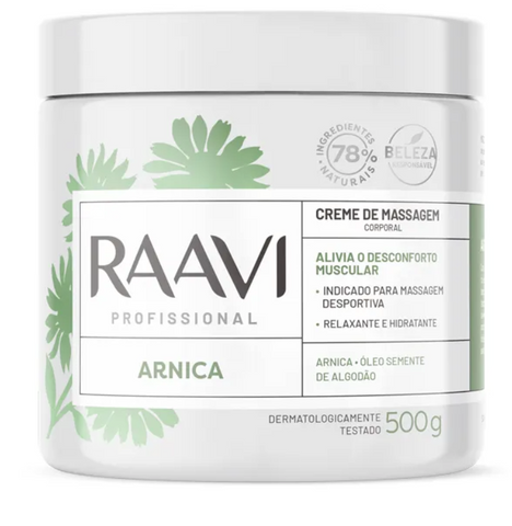 Creme de Massagem Corporal Arnica- RAAVI