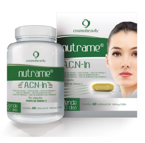 Nutrame A.C.N- In Caspsulas para Acne 30 dias CosmoBeauty