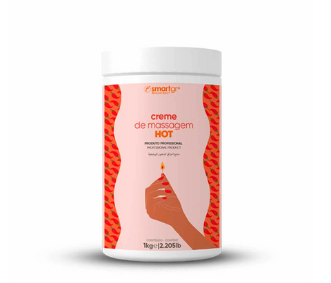 Creme De Massagem Hot PIMENTA NEGRA E CAFEINA 1kg - Smart GR