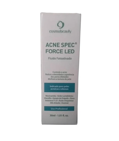 Acne Spec Force Led Fluido Fotoativo Acne