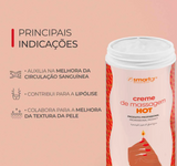 Creme De Massagem Hot PIMENTA NEGRA E CAFEINA 1kg - Smart GR