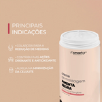 CREME PIMENTA NEGRA - GORDURA LOCALIZADA,CELULITE, DRENAGEM LINFATICA SMART GR
