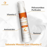Antiox C Sabonete Mousse Facial De Vitamina C COSMOBEAUTY